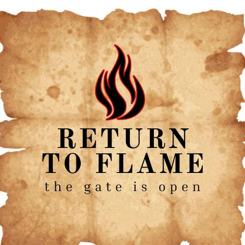 Return to Flame Logo